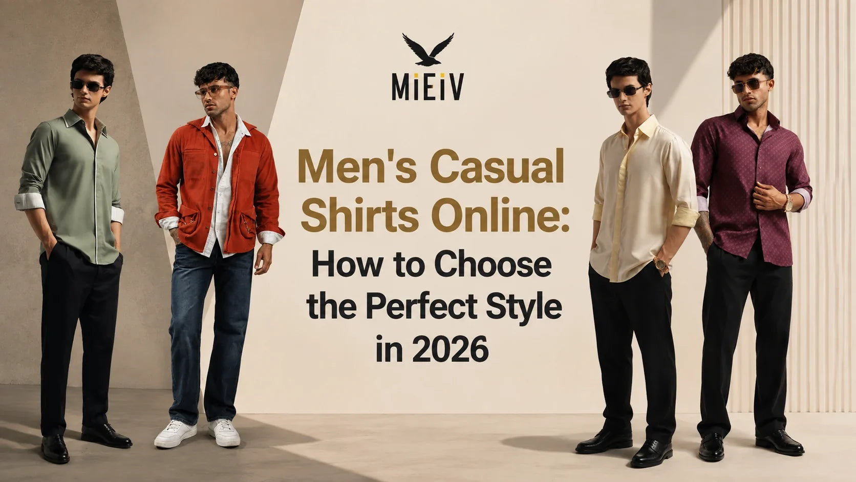 Men's Casual Shirts Online: How to Choose the Perfect Style in 2026